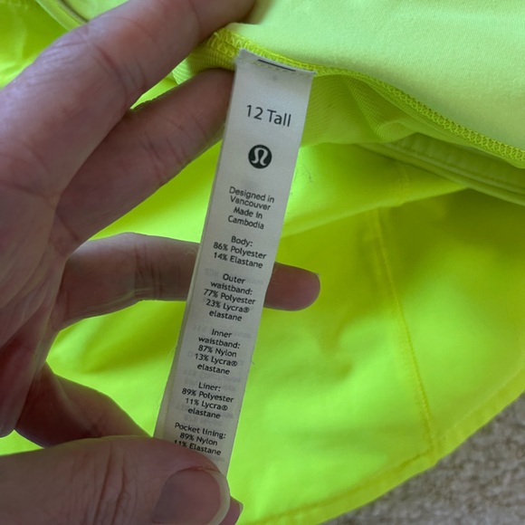 Lululemon Speed Up High-Rise Lined Shorts 4” - Picture 3 of 3